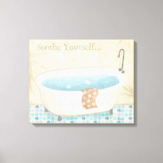 Toile Bain en mosaïque (Recto)