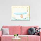 Toile Bain en mosaïque (Insitu(Salon))