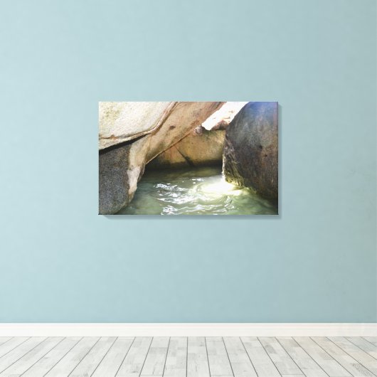 Toile Bains - Virgin Gorda, BVI (Insitu (Plancher de Bois))