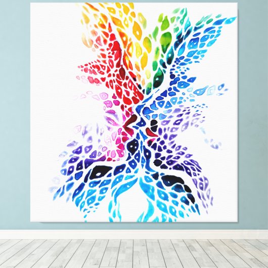 Toile Baiser coloré (Insitu (Plancher de Bois))