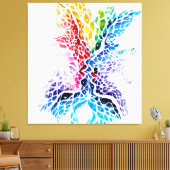 Toile Baiser coloré (Insitu(Salon))