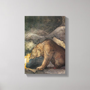 Toile Baiser d'ours