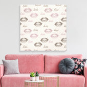 Toile Baiser les lèvres (Insitu(Salon))