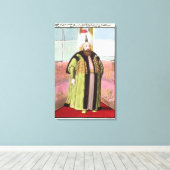 Toile Bajazet (Bayezid) II (c.1447-1512) appelé 'Adli', (Insitu (Plancher de Bois))