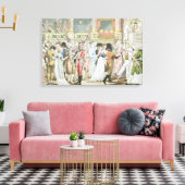 Toile Bal costumé à l'Opéra, après 1800 (Insitu(Salon))