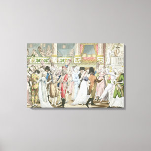 Toile Bal costumé à l'Opéra, après 1800