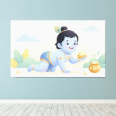 Toile Bal Krishna (Insitu (Plancher de Bois))