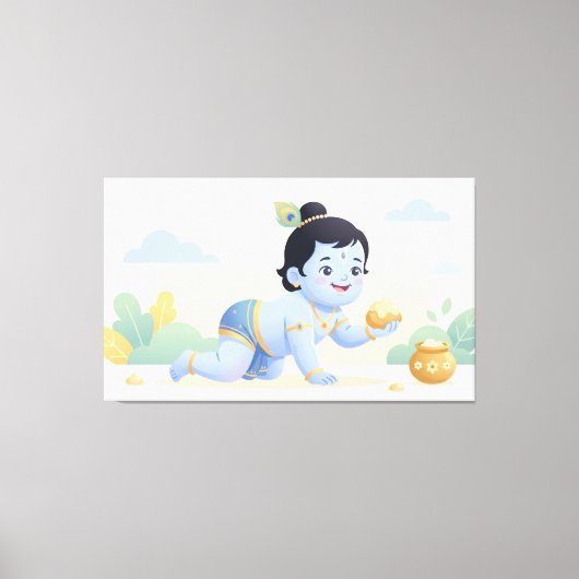 Toile Bal Krishna (Recto)