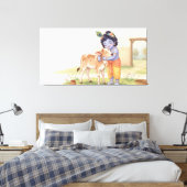 Toile Bal Krishna (Insitu(Chambre))