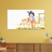 Toile Bal Krishna (Insitu(Salon))