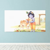 Toile Bal Krishna (Insitu (Plancher de Bois))