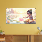 Toile Bal Krishna (Insitu(Salon))