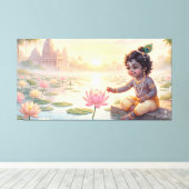 Toile Bal Krishna (Insitu (Plancher de Bois))