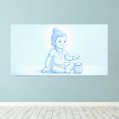 Toile Bal Krishna (Insitu (Plancher de Bois))