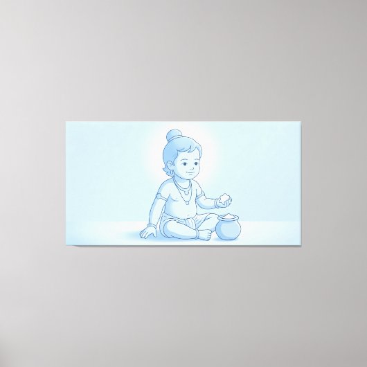 Toile Bal Krishna (Recto)