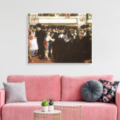 Toile Bal masqué à l'Opéra par Édouard Manet (Insitu(Salon))
