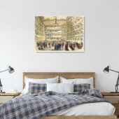 Toile Bal masqué au théâtre Fenice, Venise, 19e (Insitu(Chambre))