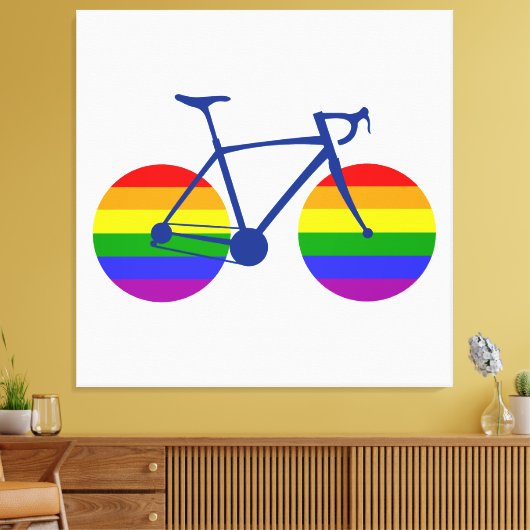 Toile Balade En Vélo Pride (Insitu(Salon))
