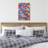 Toile Balances arc-en-ciel Abstraites (Insitu(Chambre))