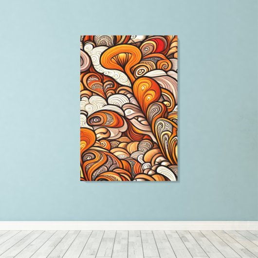 Toile Balances dorées (Insitu (Plancher de Bois))