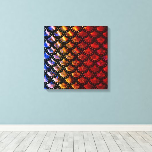 Toile Balances rustiques de sirènes (Insitu (Plancher de Bois))