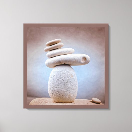 Toile Balancing Stones Carré + vos idées (Recto)