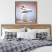Toile Balancing Stones Carré + vos idées (Insitu(Chambre))