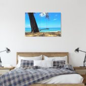 Toile Balançoires et arbre sur le sable (Insitu(Chambre))