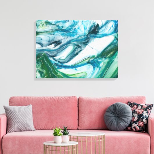 Toile Balayage en marée II (Insitu(Salon))