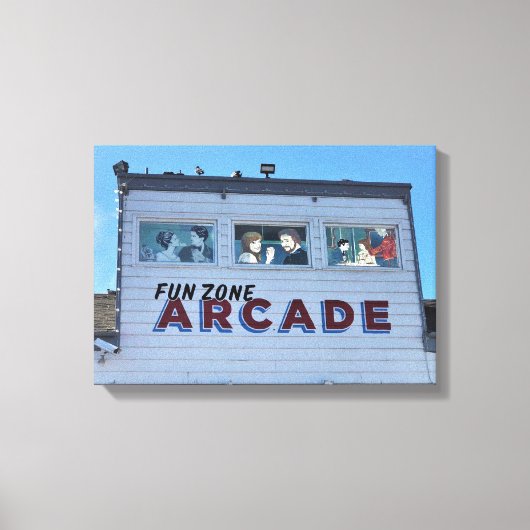 Toile Balboa Fun Zone, Newport Beach, Californie (Recto)