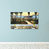 Toile Balboa Park Vue de la ville, Panama-CA Expo (Insitu (Plancher de Bois))