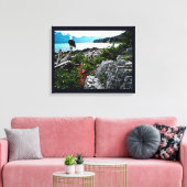 Toile Bald Eagle Sur La Côte De L'Alaska (Insitu(Salon))