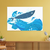 Toile Baleine (Insitu(Salon))