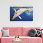 Toile Baleine à bosse (Insitu(Salon))