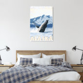 Toile Baleine à bosse - Latouche, Alaska (Insitu(Chambre))