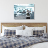 Toile Baleine boréale (Insitu(Chambre))