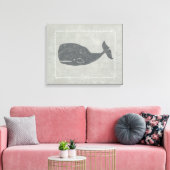 Toile Baleine grise marine (Insitu(Salon))