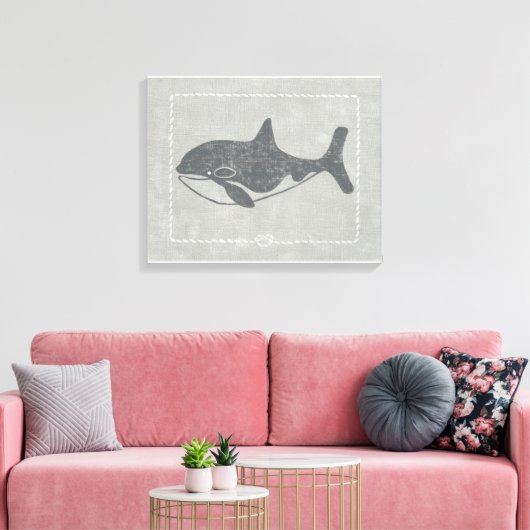 Toile Baleine tueuse marine (Insitu(Salon))