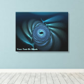 Toile Baleines à glace (Insitu (Plancher de Bois))