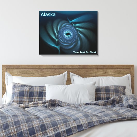 Toile Baleines de glace - Alaska (Insitu(Chambre))