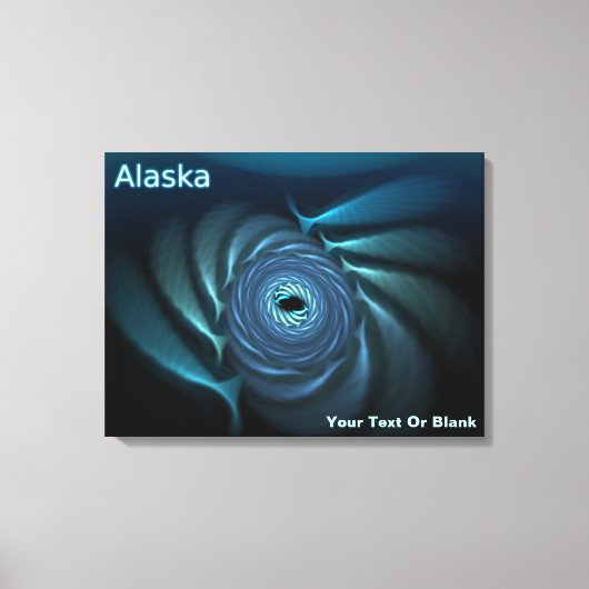 Toile Baleines de glace - Alaska (Recto)