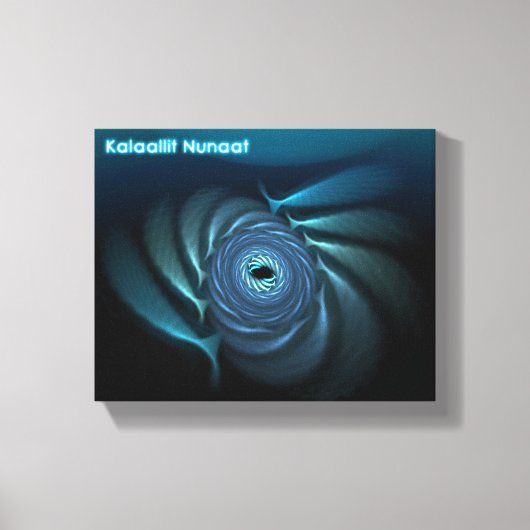 Toile Baleines de glace - Groenland (Recto)