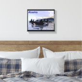 Toile Baleines tueuses - Alaska Postage (Insitu(Chambre))