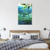 Toile Bali | Vue d'ensemble des rizières (Insitu(Chambre))
