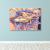 Toile Balise de lecture Spike and Curly (Insitu (Plancher de Bois))