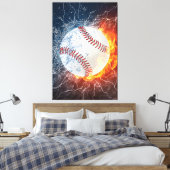 Toile Balle de baseball (Insitu(Chambre))