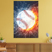 Toile Balle de baseball (Insitu(Salon))