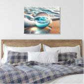 Toile Balle De Plage Avec Vague Océanique (Insitu(Chambre))