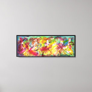 Toile BALLET CARNAVAL / Mascarade vénitienne, Danse, Mus