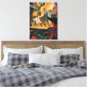 Toile Ballet Russes, Ballet russe par August Macke (Insitu(Chambre))